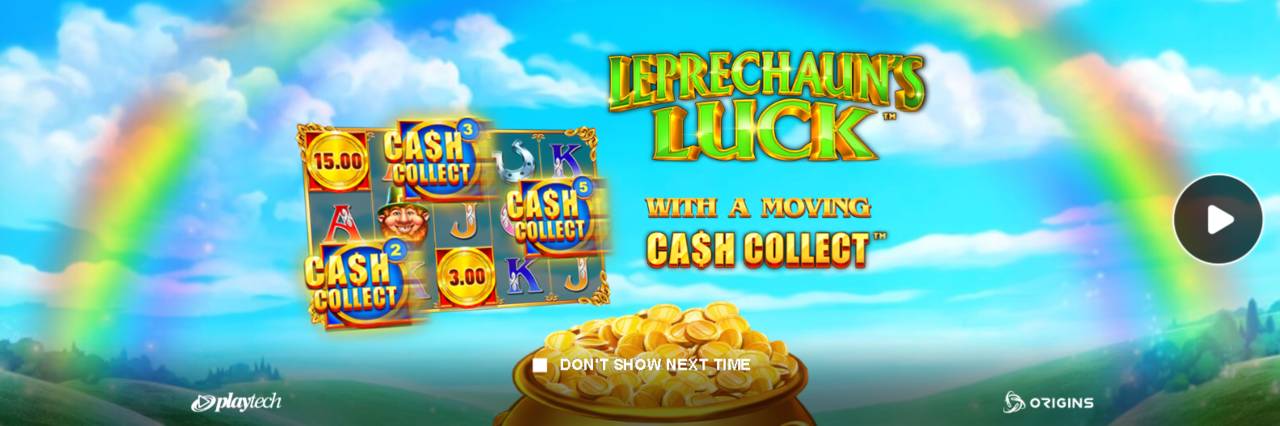 Leprechauns Luck Cash Collect (Playtech) Image 1